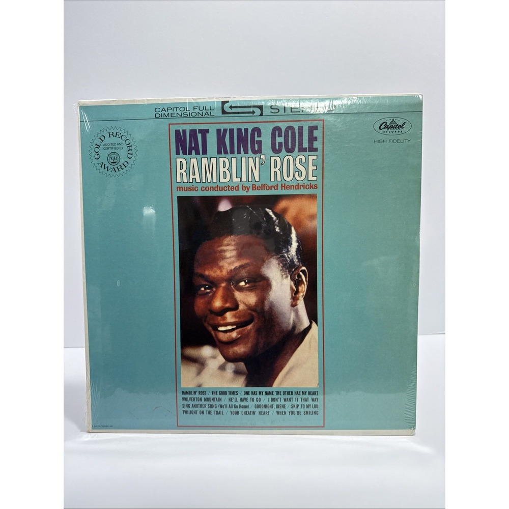 VINTAGE Nat King Cole Ramblin' Rose Capitol R-143775 Club Edition NEW SEALED